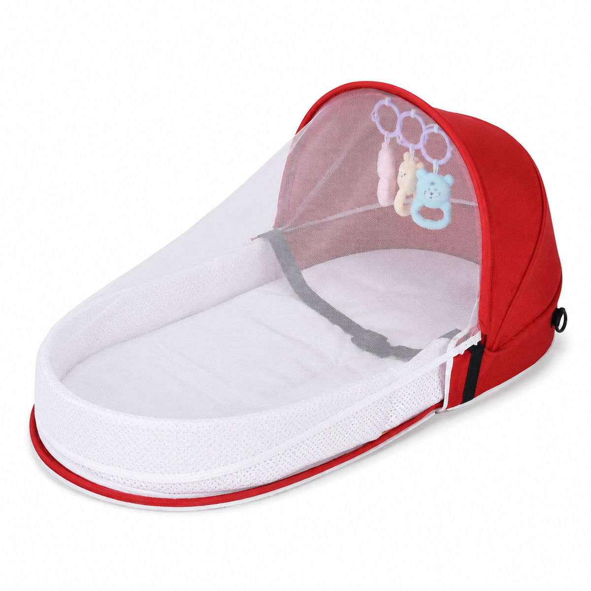 Nid de Voyage Bébé Pliable avec Moustiquaire
