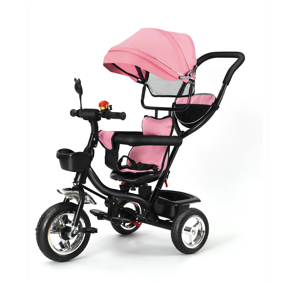 Poussette Vélo Tricycle avec Barre de Poussée - photo 6