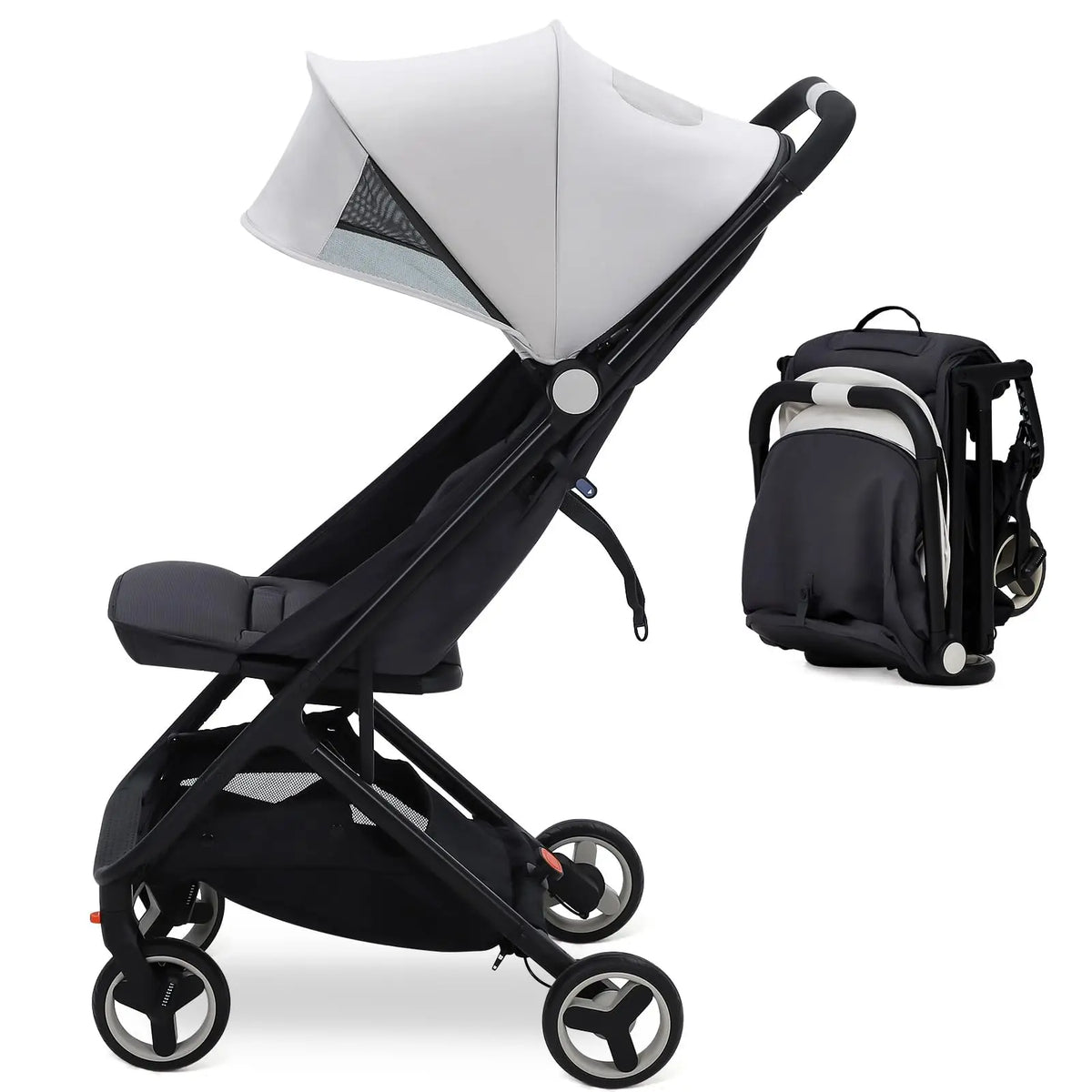 Poussette Compacte et Légère Pliable Format Cabine